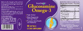 Natrol Glucosamine Omega-3 - supplement