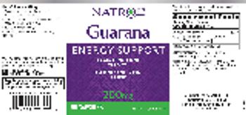 Natrol Guarana 200 mg - supplement