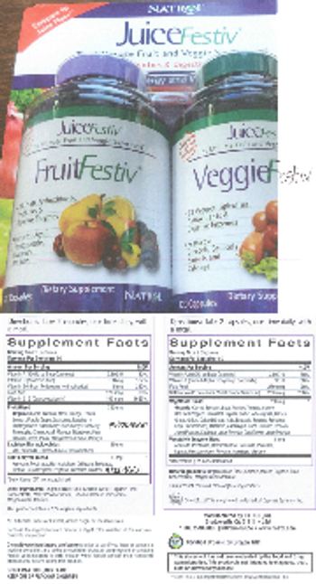 Natrol JuiceFestiv VeggieFestiv - supplement