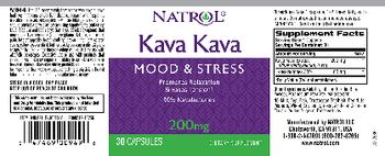 Natrol Kava Kava 200 mg - supplement