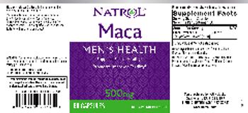 Natrol Maca 500 mg - supplement