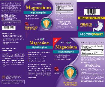 Natrol Magnesium High Absorption Natural Cranberry Apple Flavor - supplement