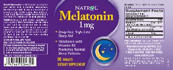 Natrol Melatonin 1 mg - supplement