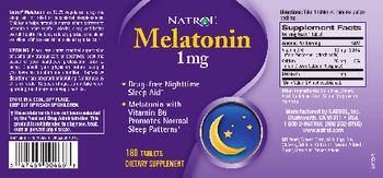 Natrol Melatonin 1 mg - supplement