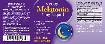 Natrol Melatonin 1mg Liquid - supplement