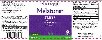 Natrol Melatonin 3 mg - supplement