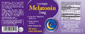 Natrol Melatonin 3 mg - supplement