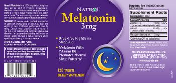 Natrol Melatonin 3 mg - supplement