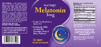 Natrol Melatonin 3 mg - supplement