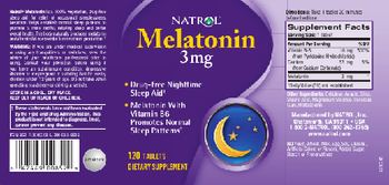 Natrol Melatonin 3 mg - supplement