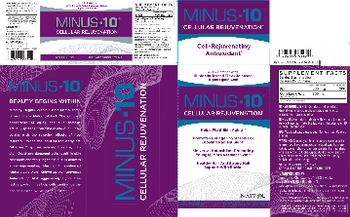 Natrol Minus-10 Cellular Rejuvenation - supplement