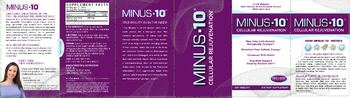 Natrol Minus-10 Cellular Rejuvenation - supplement