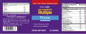 Natrol My Favorite Multiple Prime Multivitamin - supplement