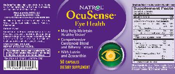 Natrol OcuSense - supplement
