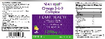 Natrol Omega-3-6-9 Complex Lemon Natural Flavor - supplement