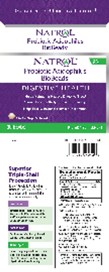 Natrol Probiotic Acidophilus BioBeads - supplement