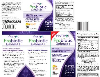 Natrol Probiotic Defense+ Natural Citrus Punch Flavor - supplement