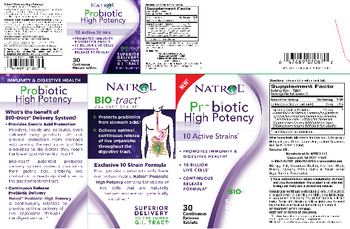 Natrol Probiotic High Potency - supplement