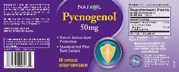 Natrol Pycnogenol 50 mg - supplement