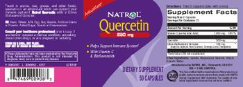 Natrol Quercetin 250 mg - supplement