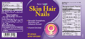 Natrol Skin Hair Nails - supplement