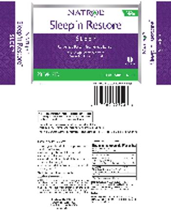 Natrol Sleep 'n Restore - supplement