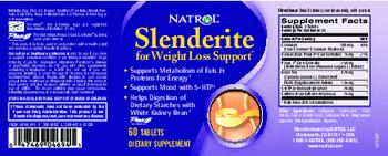 Natrol Slenderite - supplement