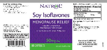 Natrol Soy Isoflavones 50 mg - supplement