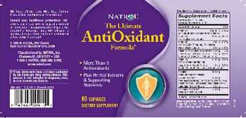 Natrol The Ultimate Anti Oxidant Formula - supplement