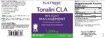 Natrol Tonalin CLA 1,200 mg - supplement