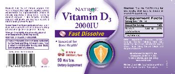 Natrol Vitamin D3 10,000 IU - supplement