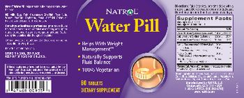 Natrol Water Pill - supplement