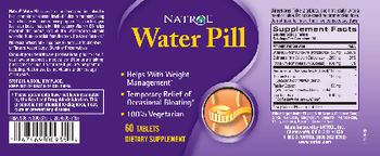 Natrol Water Pill - supplement