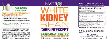 Natrol White Kidney Bean Carb Intercept - supplement