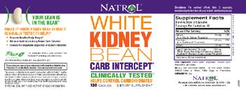 Natrol White Kidney Bean Carb Intercept - supplement