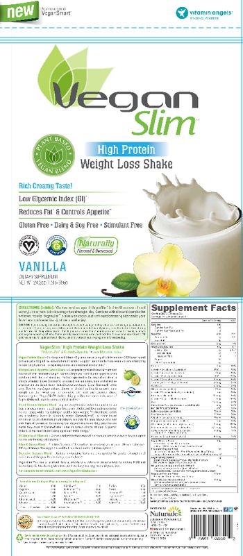 Naturade Vegan Slim Vanilla - supplement