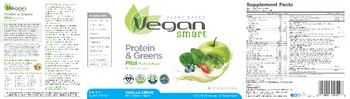Naturade Vegan Smart Protein & Greens Vanilla Creme - supplement