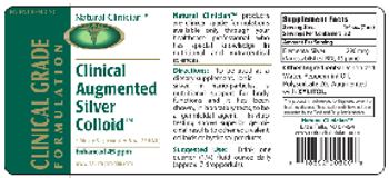 Natural Clinician Clinical Augmented Silver Colloid - supplement