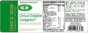 Natural Clinician Clinical Chelation Companion - supplement