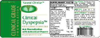 Natural Clinician Clinical Dyspepsia - supplement