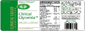 Natural Clinician Clinical Glycemia - supplement