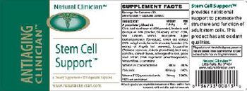 Natural Clinician Stem Cell Support - supplement