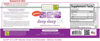 Natural Dynamix Deep Sleep DX - supplement