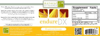 Natural Dynamix Endure DX - supplement