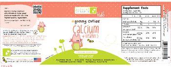 Natural Dynamix Gummy Cuties Calcium + Vitamin D - supplement