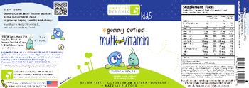 Natural Dynamix Kids Gummy Cuties Multi Vitamin - supplement