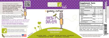 Natural Dynamix Kids Gummy Cuties Omega-3 DHA/EPA - supplement