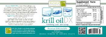 Natural Dynamix Krill Oil DX - supplement