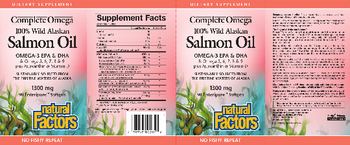 Natural Factors 100% Wild Alaskan Salmon Oil - supplement