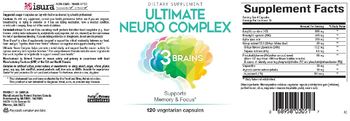 Natural Factors 3 Brains Ultimate Neuro Complex - supplement